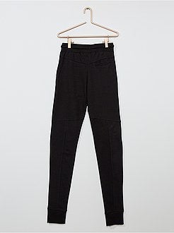 Calças de treino em moletão - Kiabi