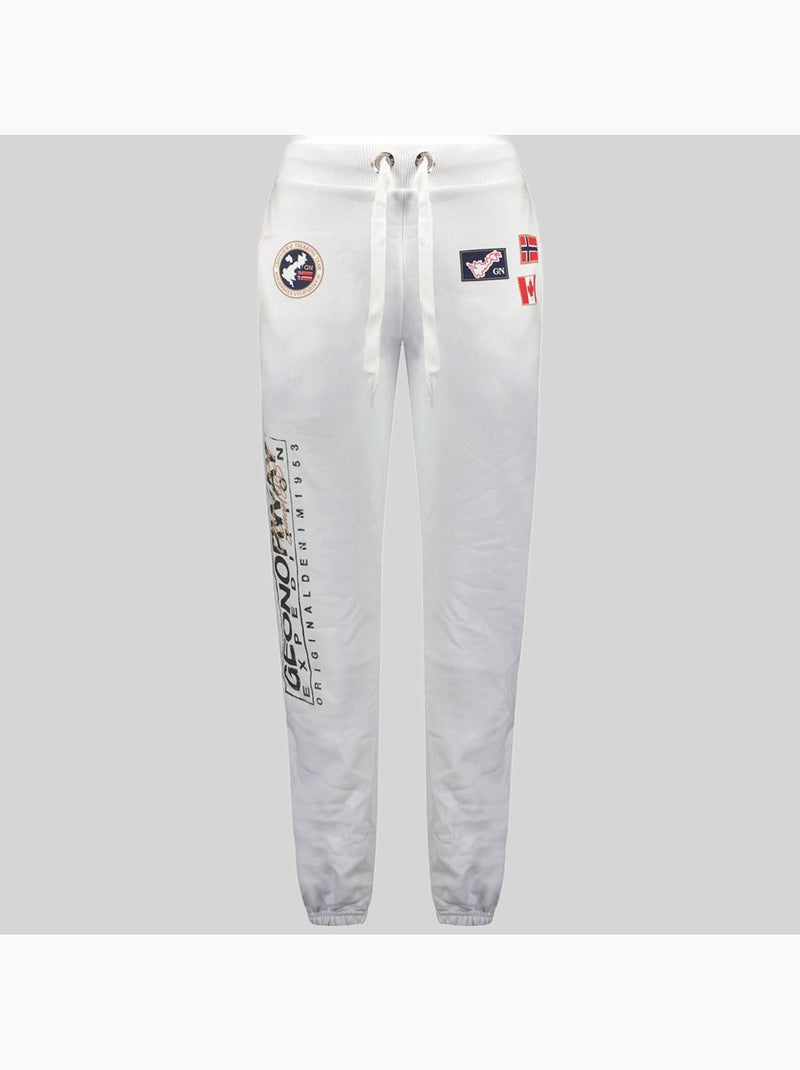 Calças de treino madock – geographical norway Branco - Kiabi