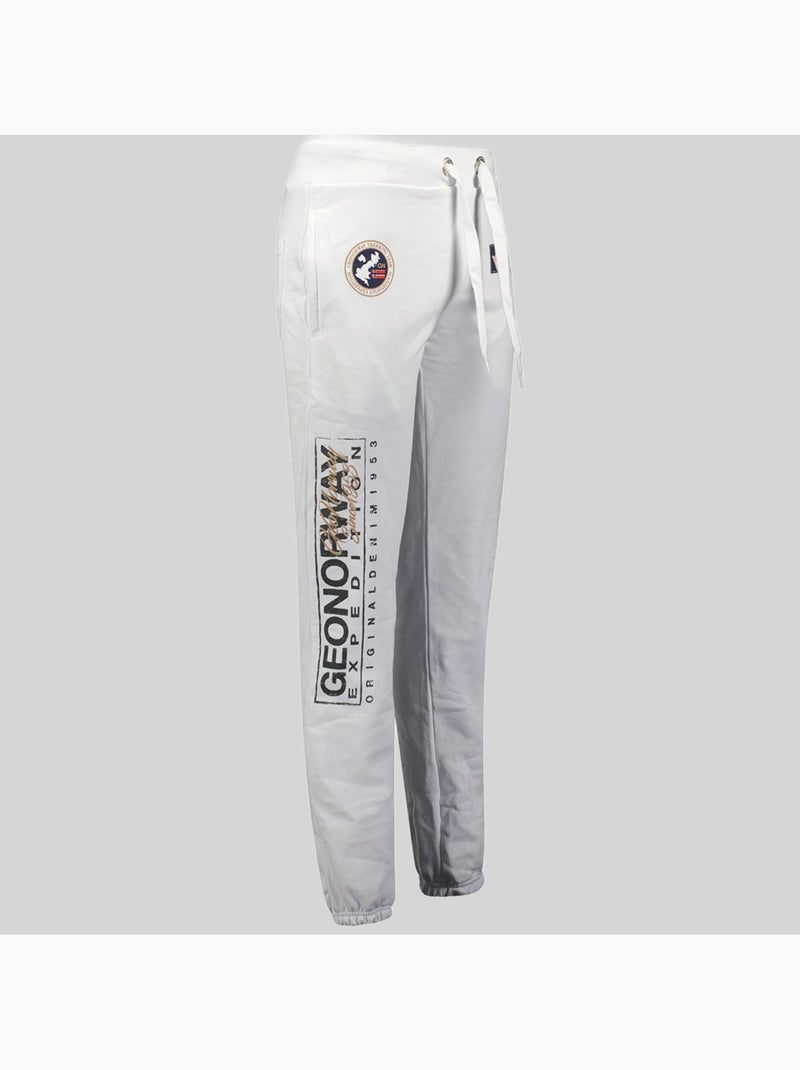 Calças de treino madock – geographical norway Branco - Kiabi