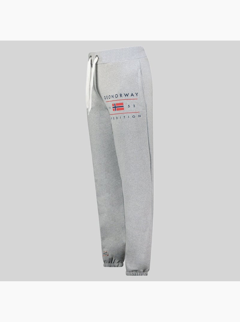 Calças de treino mezolo homem – geographical norway Cinza claro - Kiabi