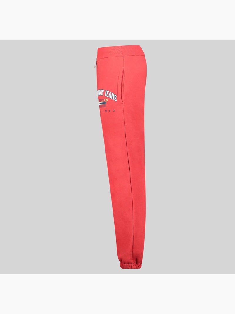 Calças de treino mhagen – geographical norway Vermelho - Kiabi