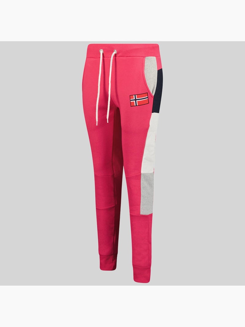 Calças de treino molem – geographical norway Rosa-fluo - Kiabi