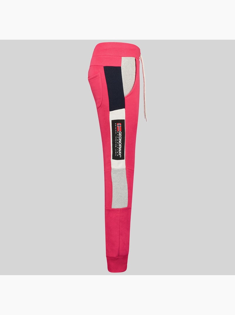 Calças de treino molem – geographical norway Rosa-fluo - Kiabi