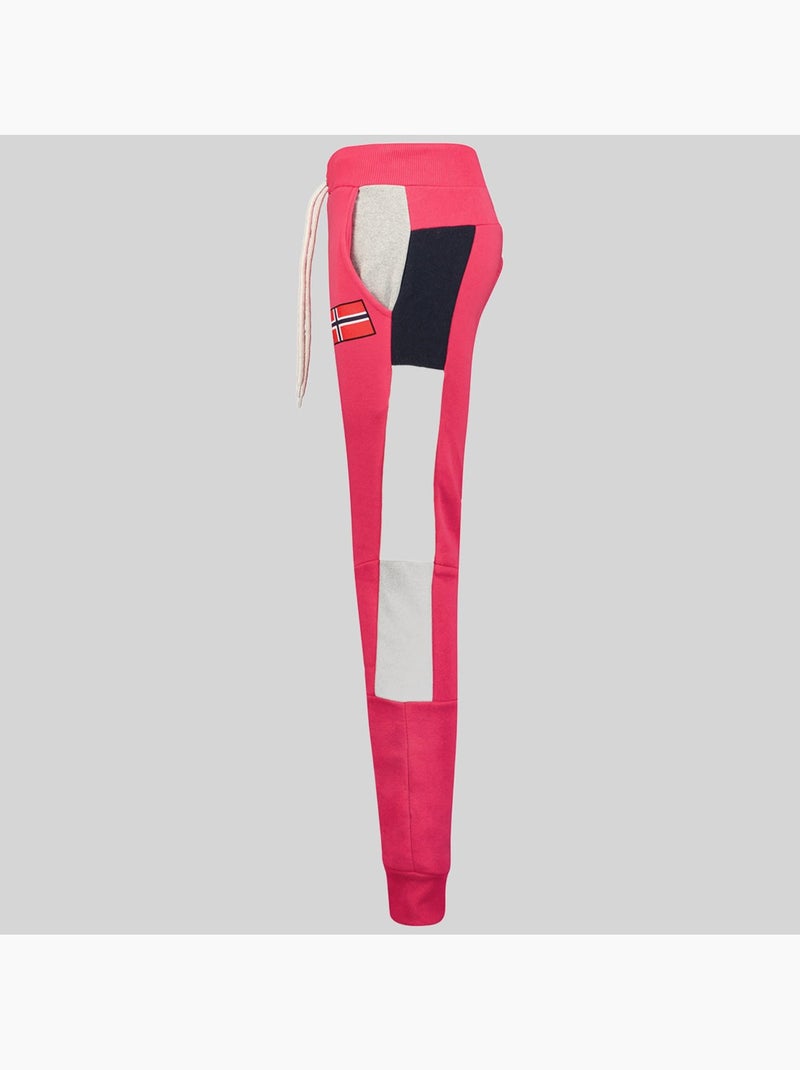Calças de treino molem – geographical norway Rosa-fluo - Kiabi