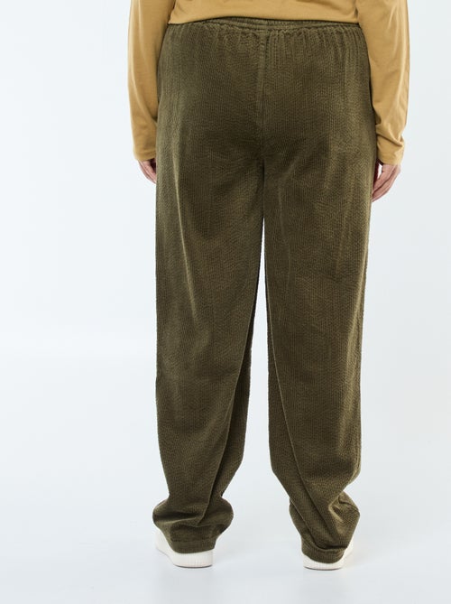 Calças de Veludo - Kiabi