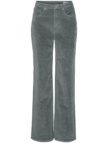 Calças de Veludo Verde Vero Moda Tessa para Mulher