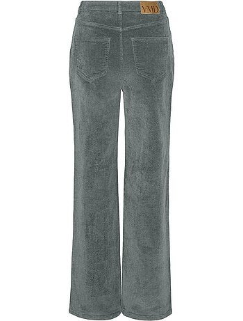 Calças de Veludo Verde Vero Moda Tessa para Mulher