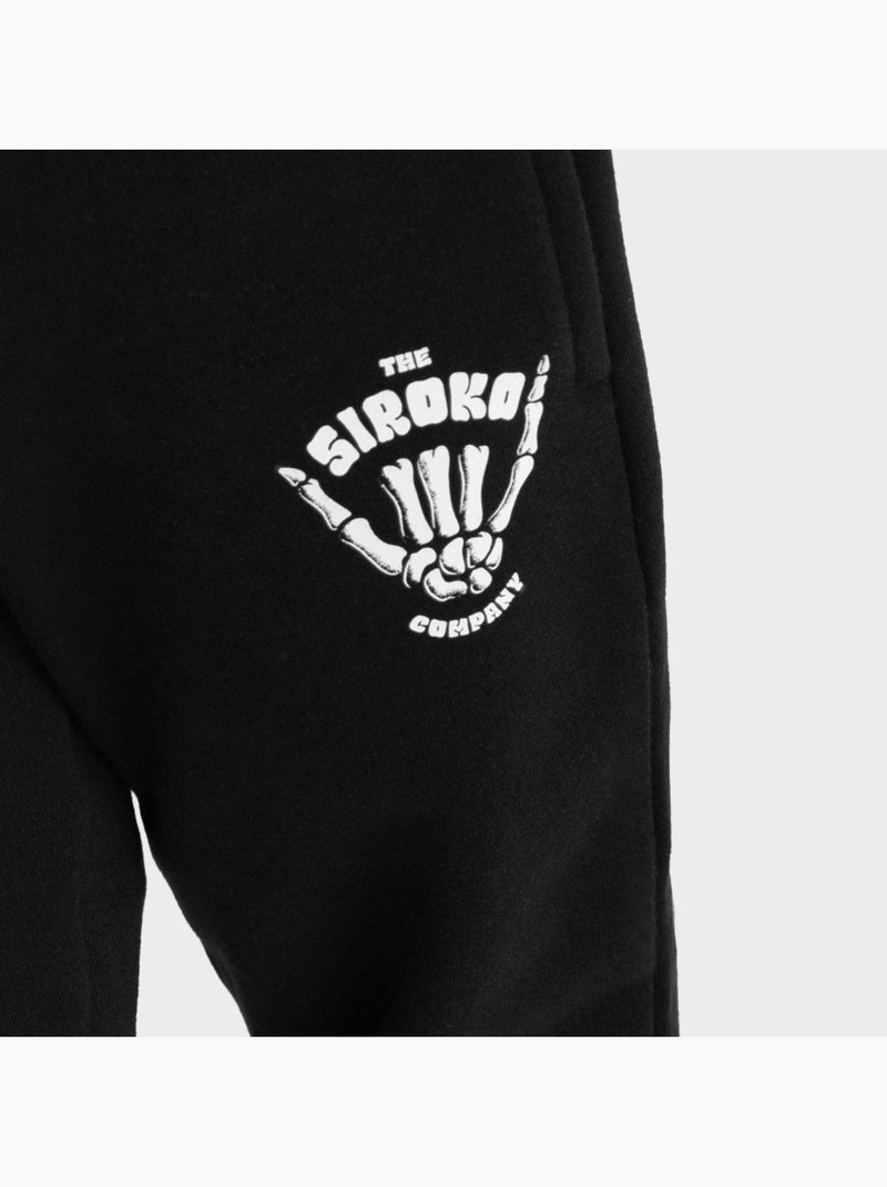 Calças desportivas para rapariga Preto - Kiabi