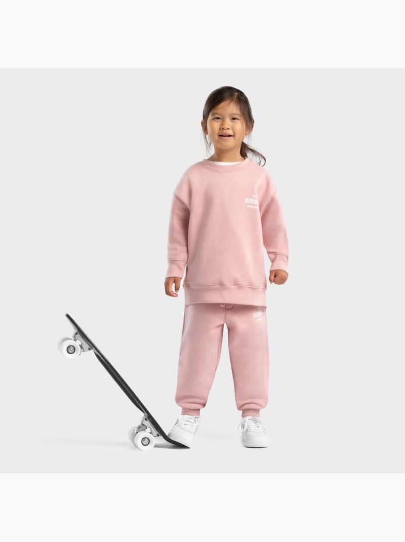 Calças desportivas para rapariga Rosa - Kiabi
