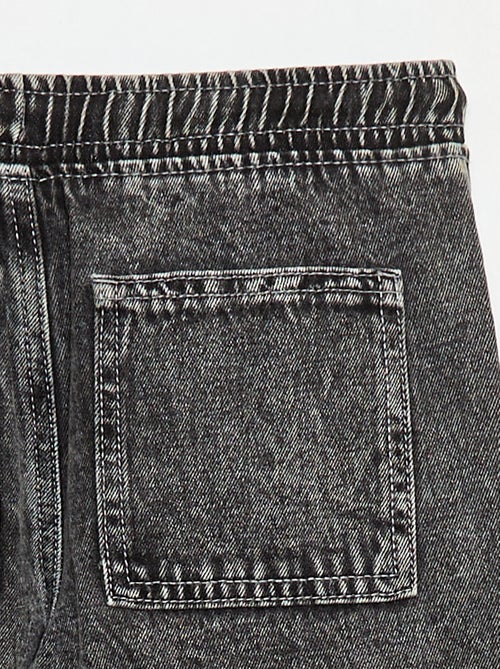 Calças elásticas com vários bolsos - Kiabi