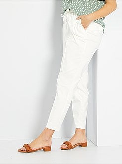 Calças elegantes e descontraídas - Kiabi