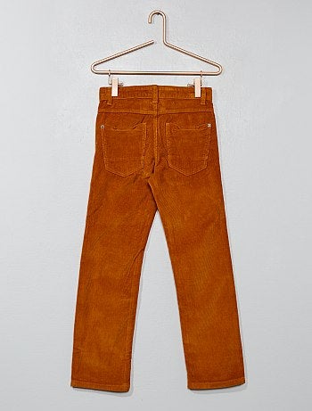 Calças em bombazina canelada - Kiabi