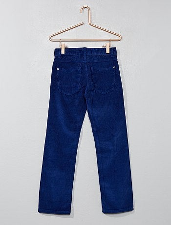 Calças em bombazina canelada - Kiabi