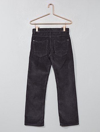 Calças em bombazina canelada - Kiabi