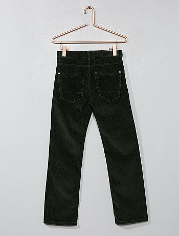 Calças em bombazina canelada - Kiabi