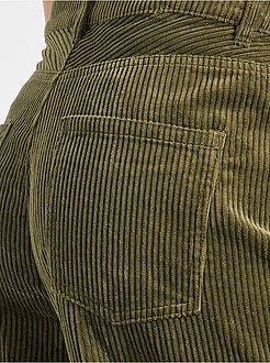 Calças em bombazina 'JDY' - Kiabi