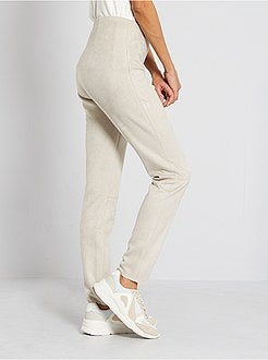 Calças em camurça sintética - Kiabi