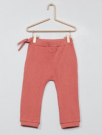 Calças em malha gofrada - Kiabi