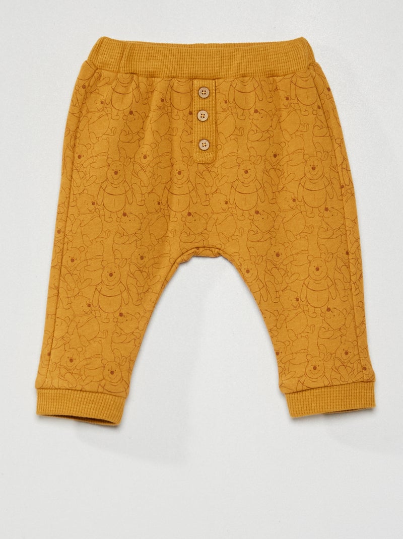 Calças em moletão 'Disney' AMARELO - Kiabi