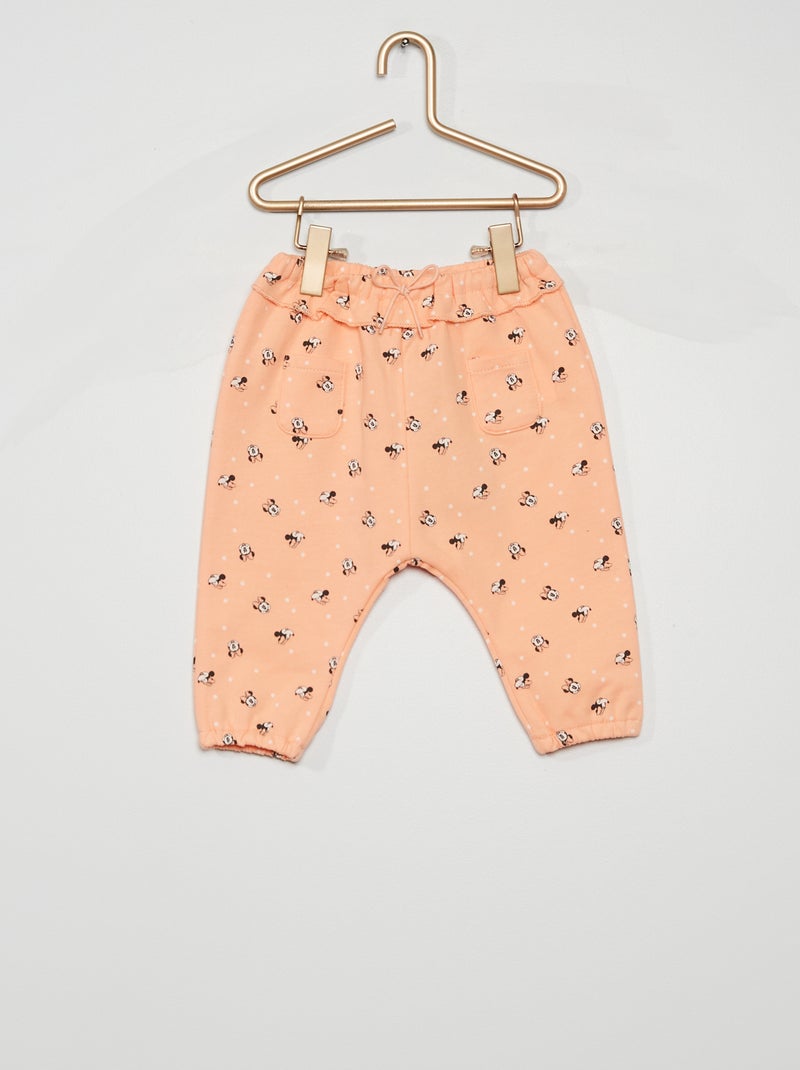 Calças em moletão 'Disney' LARANJA - Kiabi