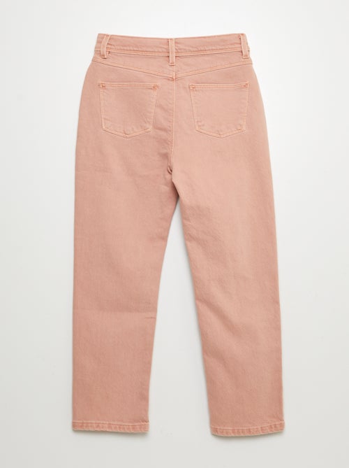 Calças em sarja  - Corte mais confortável - Kiabi