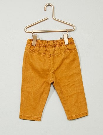 Calças em sarja - Kiabi