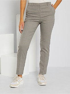 Calças escocesas - Kiabi