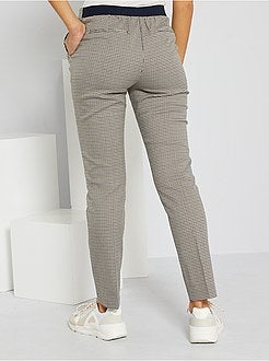 Calças escocesas - Kiabi