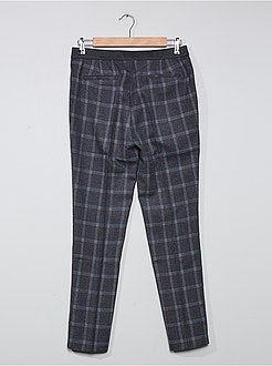 Calças escocesas - Kiabi