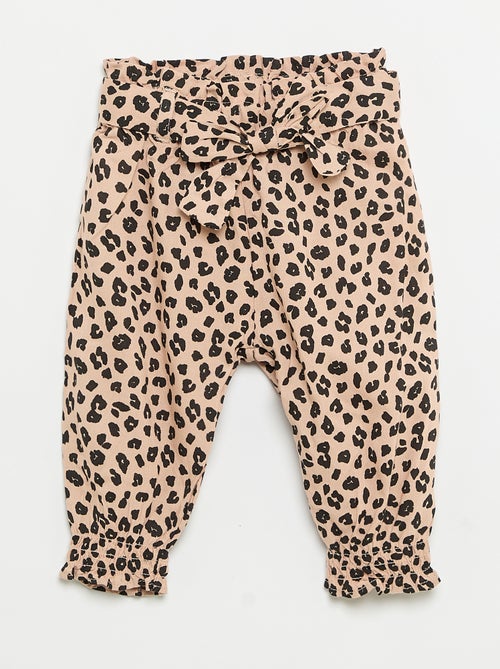 Calças estampadas - Kiabi