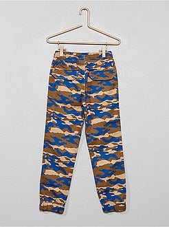 Calças estampadas 'camuflagem' - Kiabi
