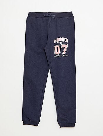Calças estampadas 'Harry Potter' em polar liso