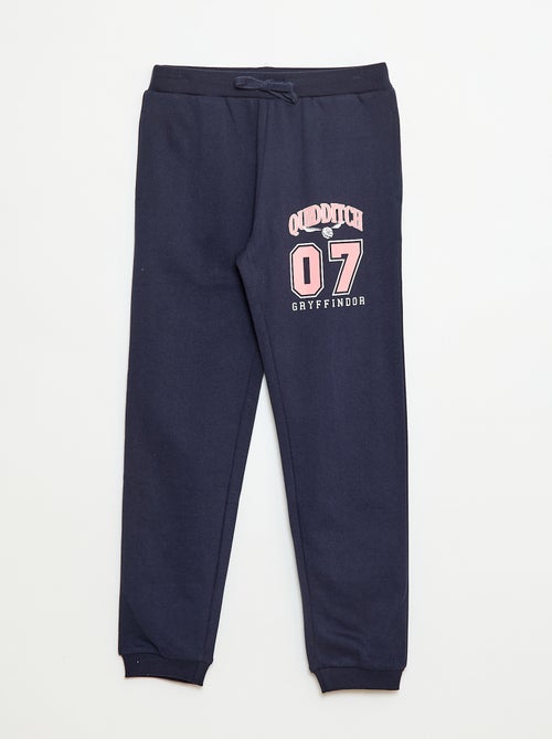 Calças estampadas 'Harry Potter' em polar liso - Kiabi