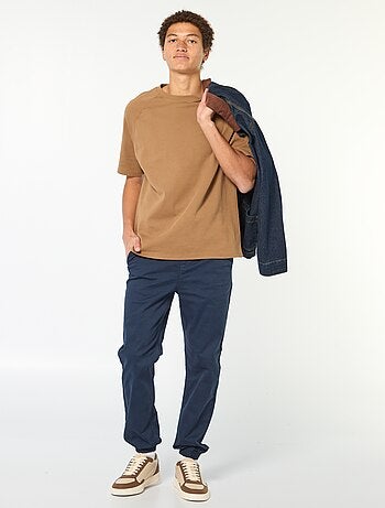 Calças estilo 'fato de treino'