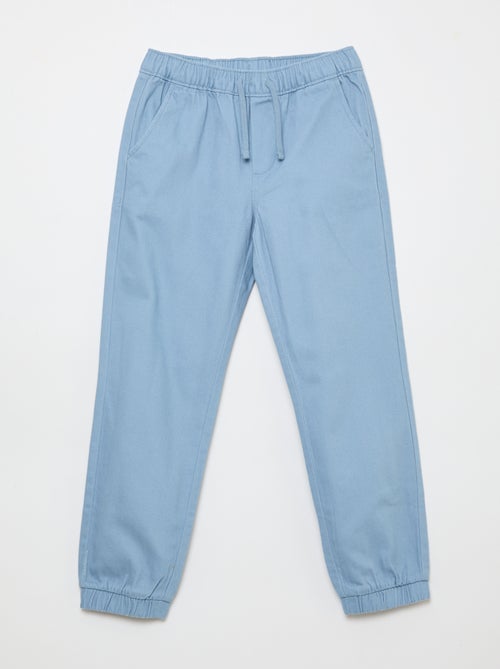 Calças estilo jogger - Kiabi