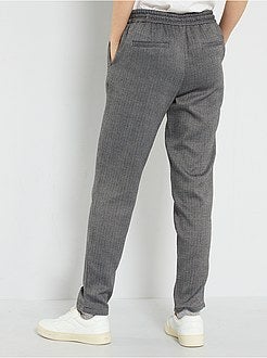 Calças estilo jogger - Kiabi