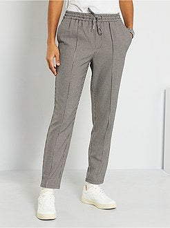 Calças estilo jogger - Kiabi