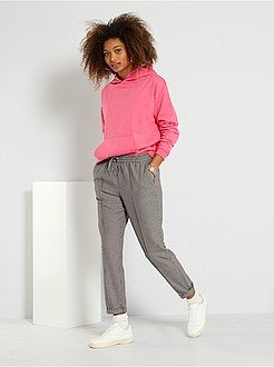 Calças estilo jogger - Kiabi