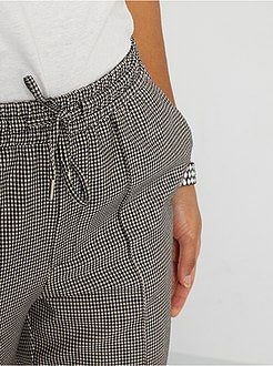 Calças estilo jogger - Kiabi