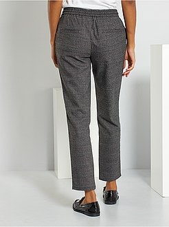 Calças estilo jogger - Kiabi