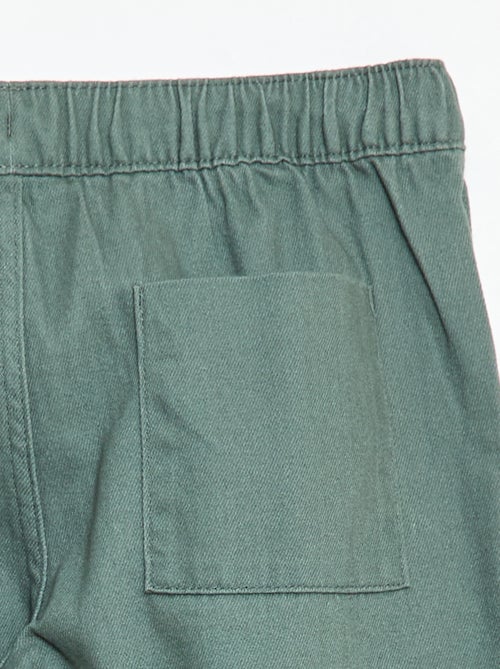 Calças estilo jogger - Kiabi