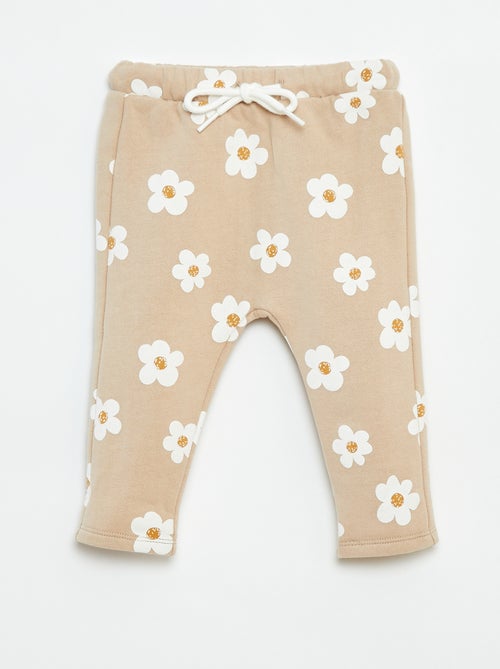 Calças estilo saruel estampadas - Kiabi