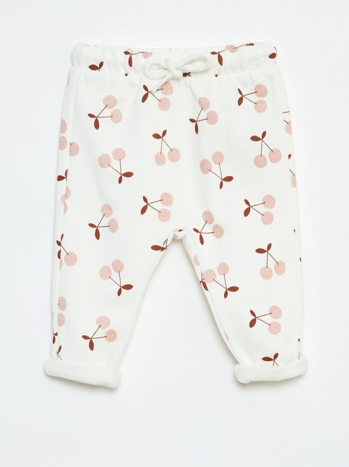 Calças estilo saruel estampadas - Kiabi