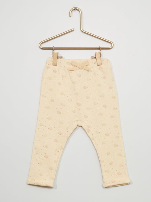 Calças estilo saruel estampadas - Kiabi