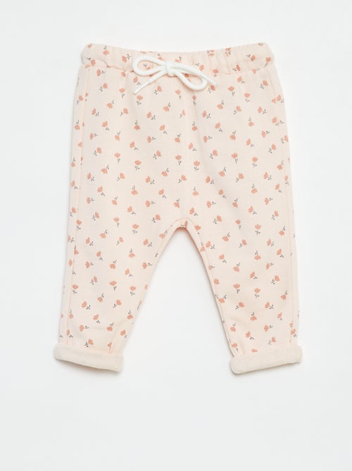 Calças estilo saruel estampadas - Kiabi