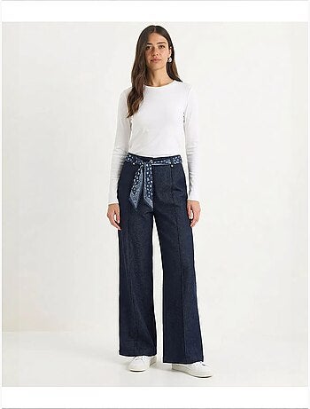 Calças femininas de algodão com elasticidade lucci