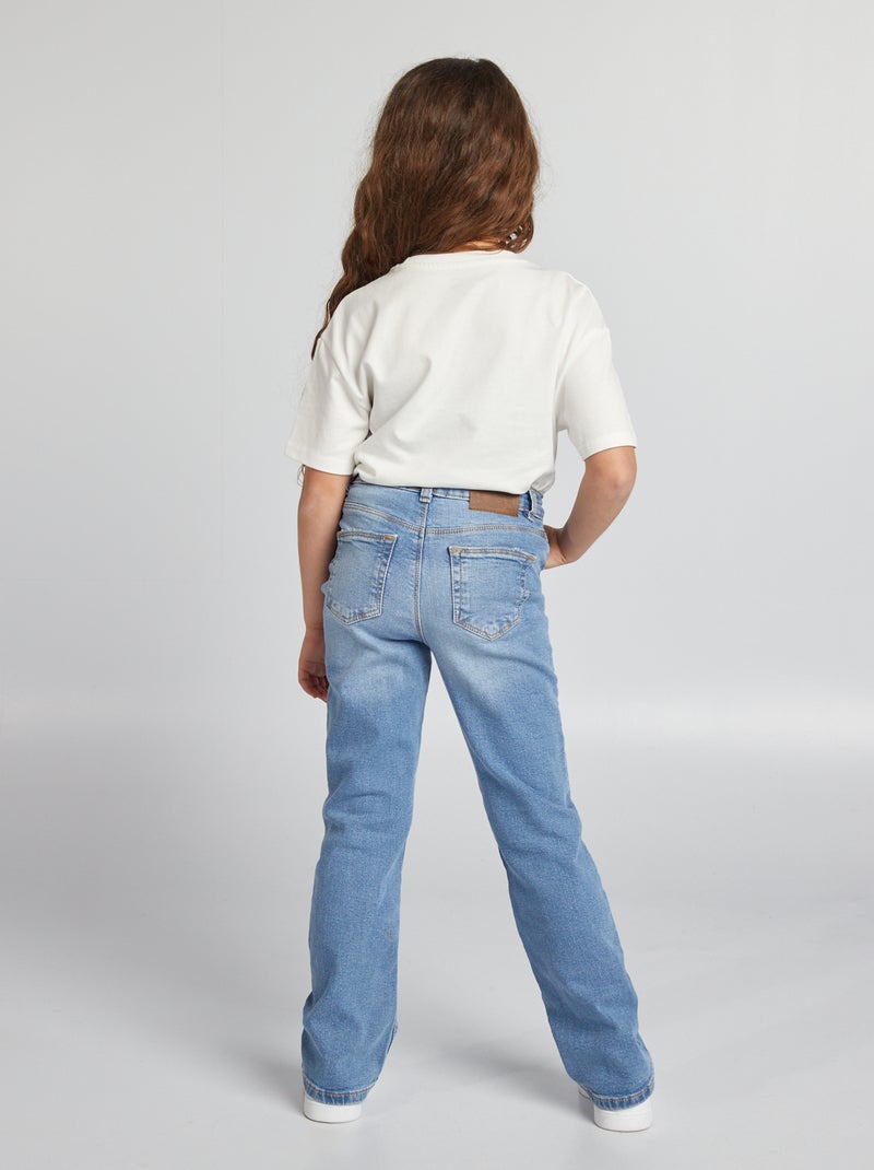 Calças flare AZUL - Kiabi