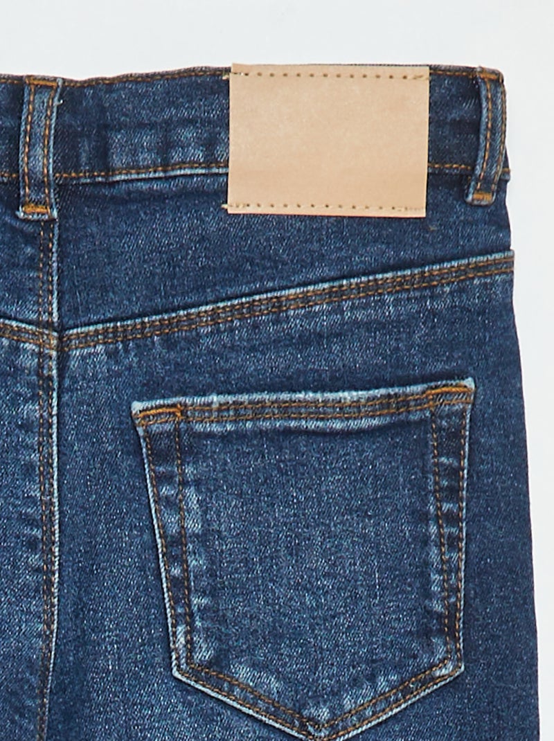 Calças flare Azul - Kiabi