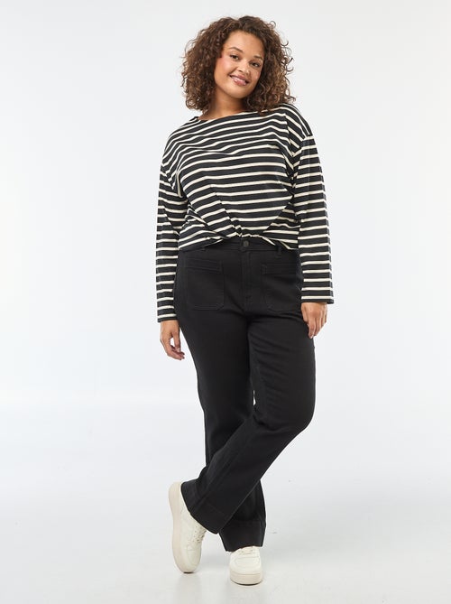 Calças flare - Kiabi