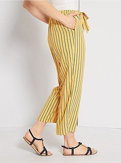 Calças fluidas - Kiabi